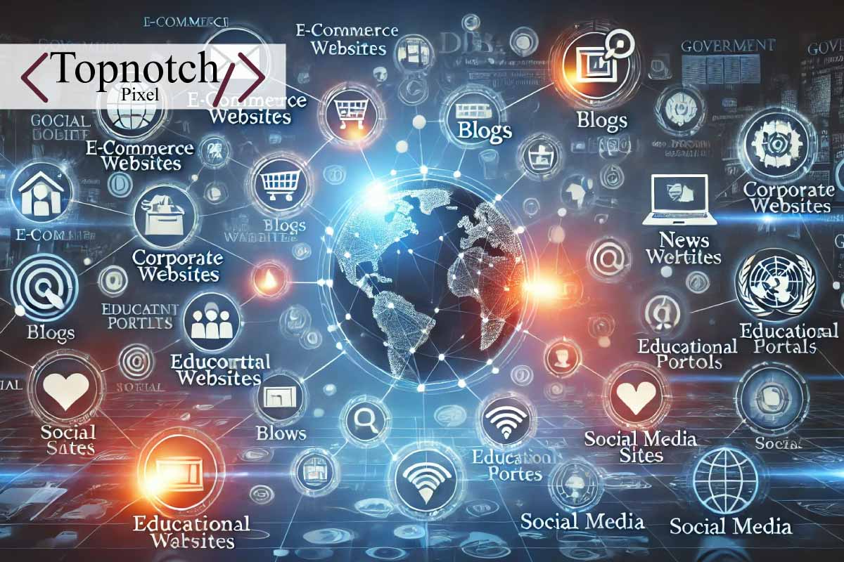 انواع وب سایت