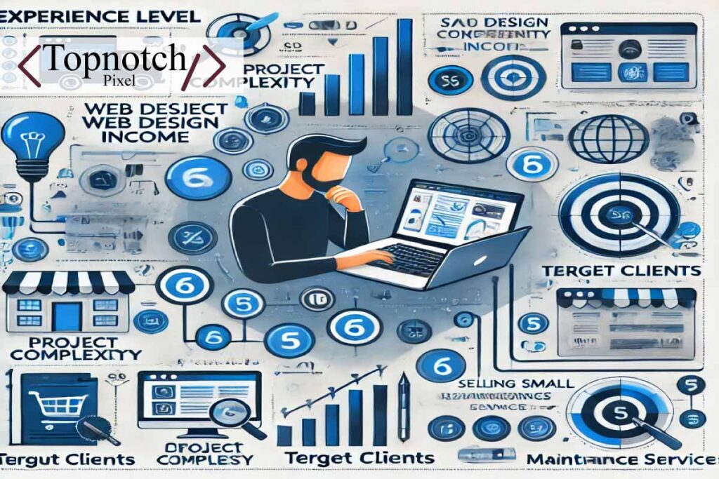 عوامل موثر بر درامد طراحی سایت